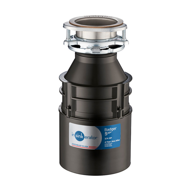 InSinkErator Badger 5XP 3/4 HP Continuous Feed Garbage Disposal